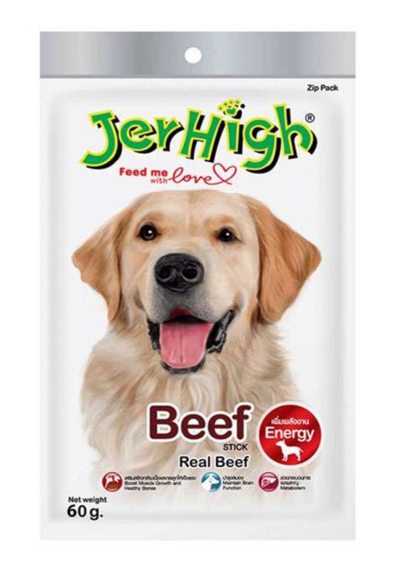 تشویقی سگ جرهای با طعم گوشت مدلBeef ۷۰گرمی